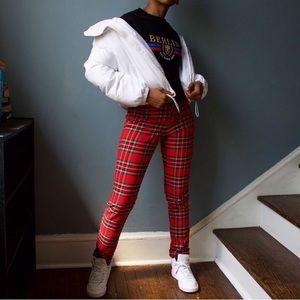 Plaid pants